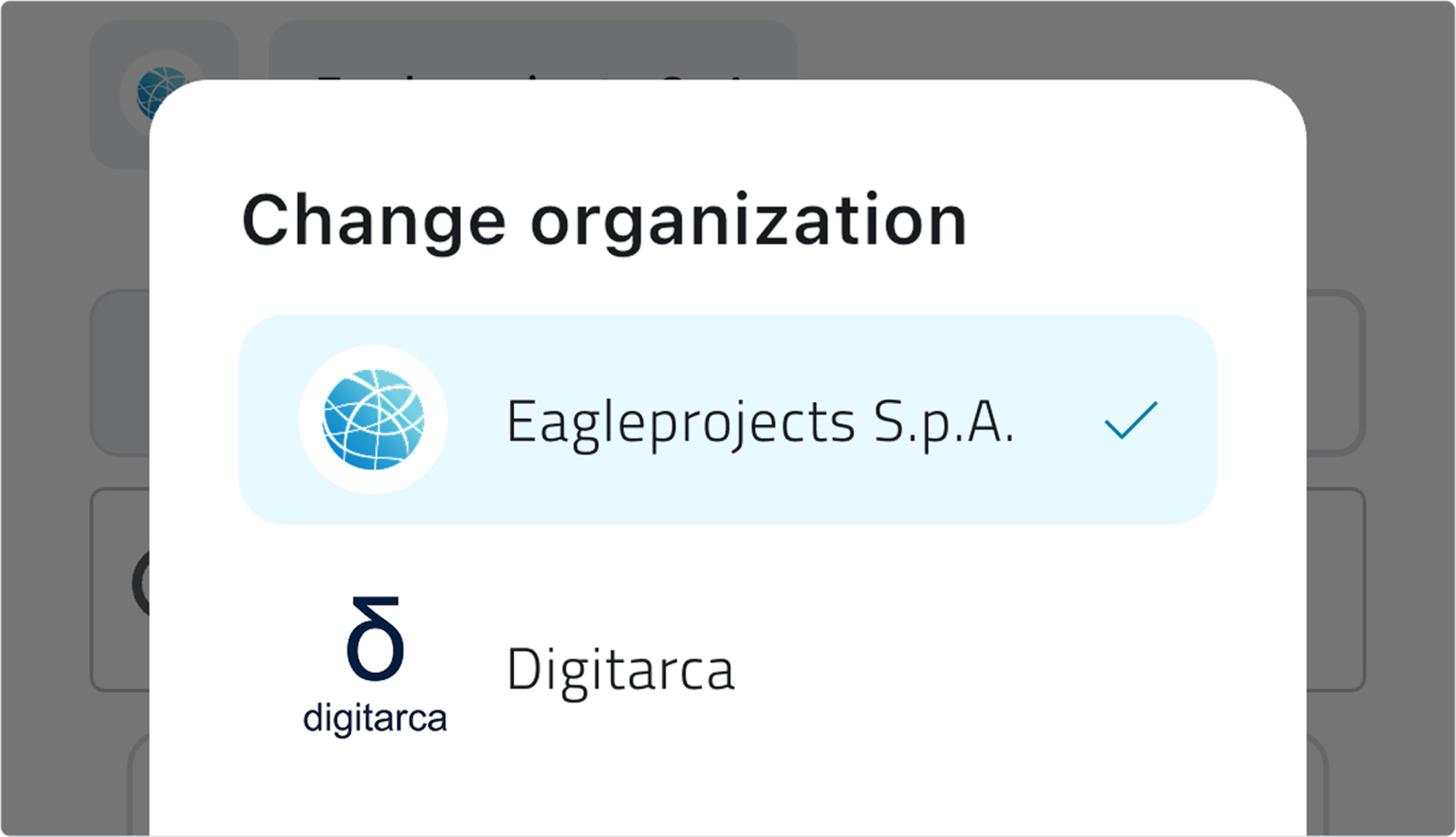 1 - Cambiare organizzazione.png